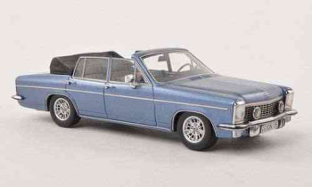 NEO MODELS Opel Diplomat B Cabriolet Fissore, met.-hell-blau
